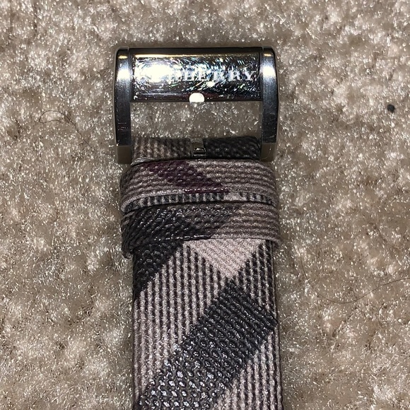 Burberry steel grey city watch main image 7